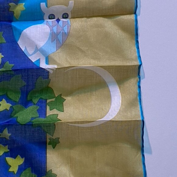 Vintage SwissAir Hankie/Scarf Gisele Rappaz Original - Picture 3 of 6